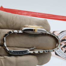 Indlæs billede til gallerivisning Rolex Datejust Lady ref. 69173 Steel/Gold- Jubilee Bracelet - Champagne Linen Dial - Full Set
