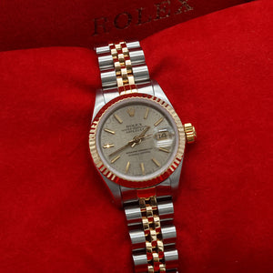 Rolex Datejust Lady ref. 69173 Steel/Gold - Grey Millennary Dial - Jubilee Bracelet