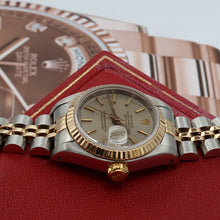 Load image into Gallery viewer, Rolex Datejust Lady ref. 69173 Steel/Gold - Grey Millennary Dial - Jubilee Bracelet
