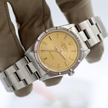 Load image into Gallery viewer, Rolex Air-King ref. 14010 - Yellow dial - Oyster Bracelet
