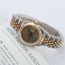 Load image into Gallery viewer, Rolex Datejust Lady ref. 69173 Steel/Gold - Grey Millennary Dial - Jubilee Bracelet

