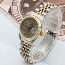 Load image into Gallery viewer, Rolex Datejust Lady ref. 69173 Steel/Gold - Grey Millennary Dial - Jubilee Bracelet
