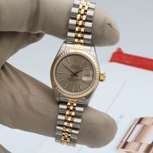 Load image into Gallery viewer, Rolex Datejust Lady ref. 69173 Steel/Gold - Grey Millennary Dial - Jubilee Bracelet
