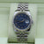 Rolex Datejust ref. 116234 Blue Soleil Roman Dial - Jubilee Bracelet