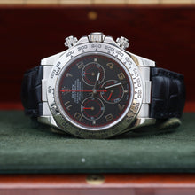 Załaduj obraz do przeglądarki galerii, Rolex Daytona ref. 116519 Black Racing Dial - White Gold 18K - Leather Strap - Full Set
