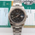 Rolex Datejust II ref. 116334 Black Roman Dial Oyster Bracelet - Full Set