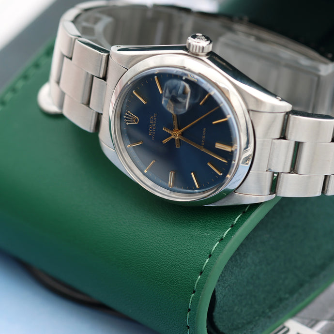 Rolex Precision Date ref. 6694 Blue Dial (Golden Indexes) Oyster bracelet
