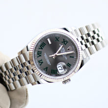 Carica l'immagine nel visualizzatore di Gallery, Rolex Datejust ref. 126234 Wimbledon Dial Jubilee bracelet - Full Set
