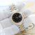 Rolex Datejust Lady ref. 69173 Steel/Gold- Jubilee Bracelet - Black Dial with Golden Indexes