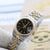 Rolex Datejust Lady ref. 69173 Steel/Gold- Jubilee Bracelet - Black Dial with Golden Indexes