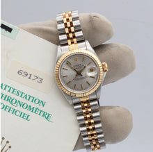 Load image into Gallery viewer, Rolex Datejust Lady ref. 69173 Steel/Gold- Silver Dial - Jubilee Bracelet - Full Set
