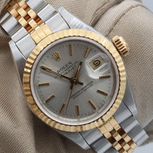 Load image into Gallery viewer, Rolex Datejust Lady ref. 69173 Steel/Gold- Silver Dial - Jubilee Bracelet - Full Set
