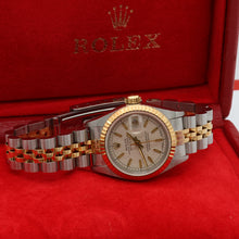 Load image into Gallery viewer, Rolex Datejust Lady ref. 69173 Steel/Gold - Millennnary Cream Dial (No Numbers) - Jubilee Bracelet - Full Set
