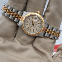 Load image into Gallery viewer, Rolex Datejust Lady ref. 69173 Steel/Gold - Millennnary Cream Dial (No Numbers) - Jubilee Bracelet - Full Set
