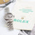 Rolex Lady-Datejust ref. 69174 - Silver Roman Dial Jubilee bracelet - Full Set