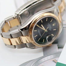 Bild in Galerie-Viewer laden, Rolex Datejust Ref. 116233 Schwarzes Zifferblatt - Austernarmband - Vollständiger Satz
