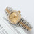 Rolex Datejust Lady ref. 69173 Steel/Gold - Champagne Circle Dial - Jubilee Bracelet