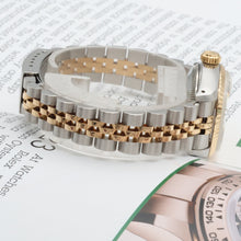Indlæs billede til gallerivisning Rolex Datejust Lady ref. 69173 Steel/Gold - Champagne Circle Dial - Jubilee Bracelet
