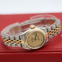 Load image into Gallery viewer, Rolex Datejust Lady ref. 69173 Steel/Gold - Houndstooth Dial - Jubilee - Full Set
