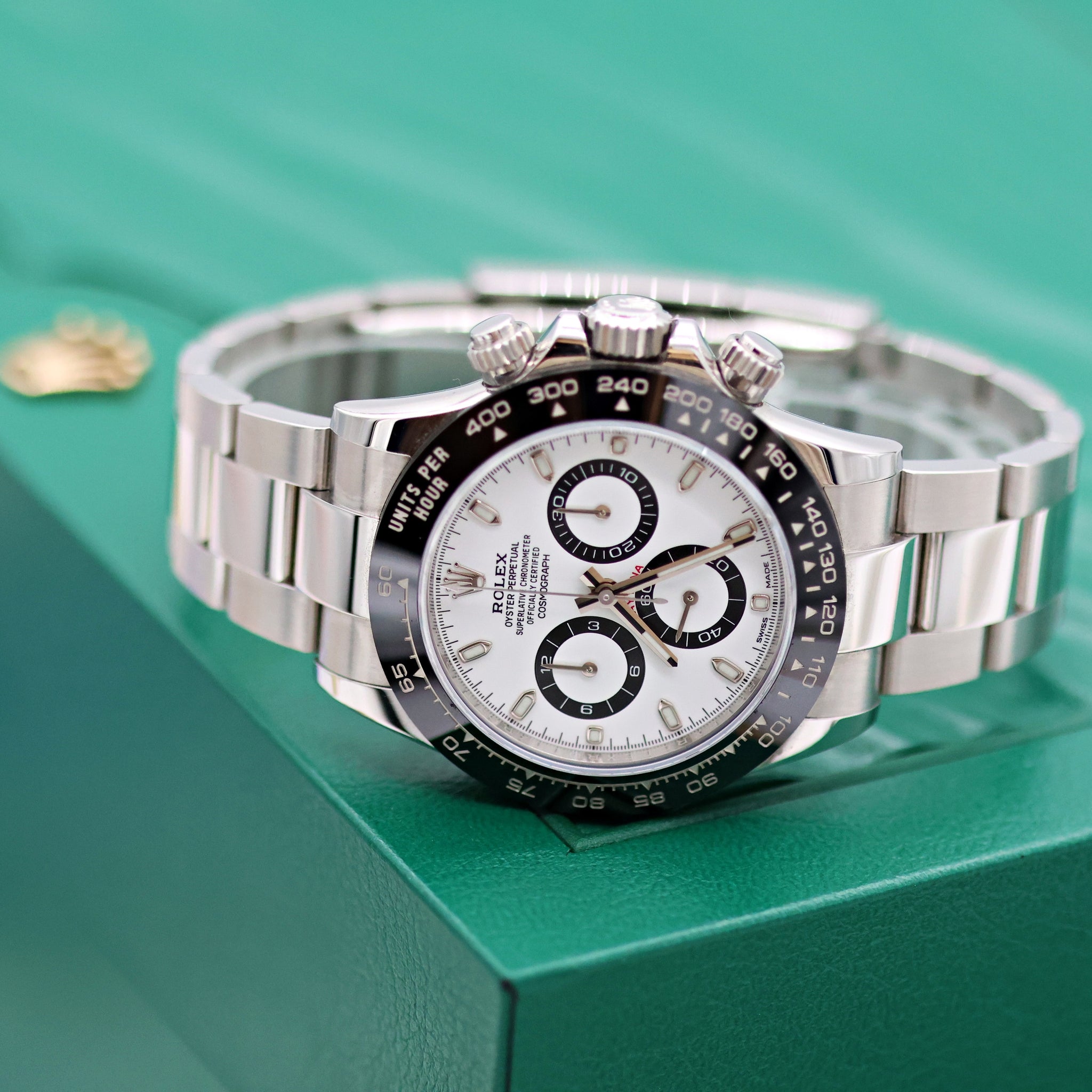 Rolex Daytona 116500LN White Dial - Full Set – Debonar Watches Sp