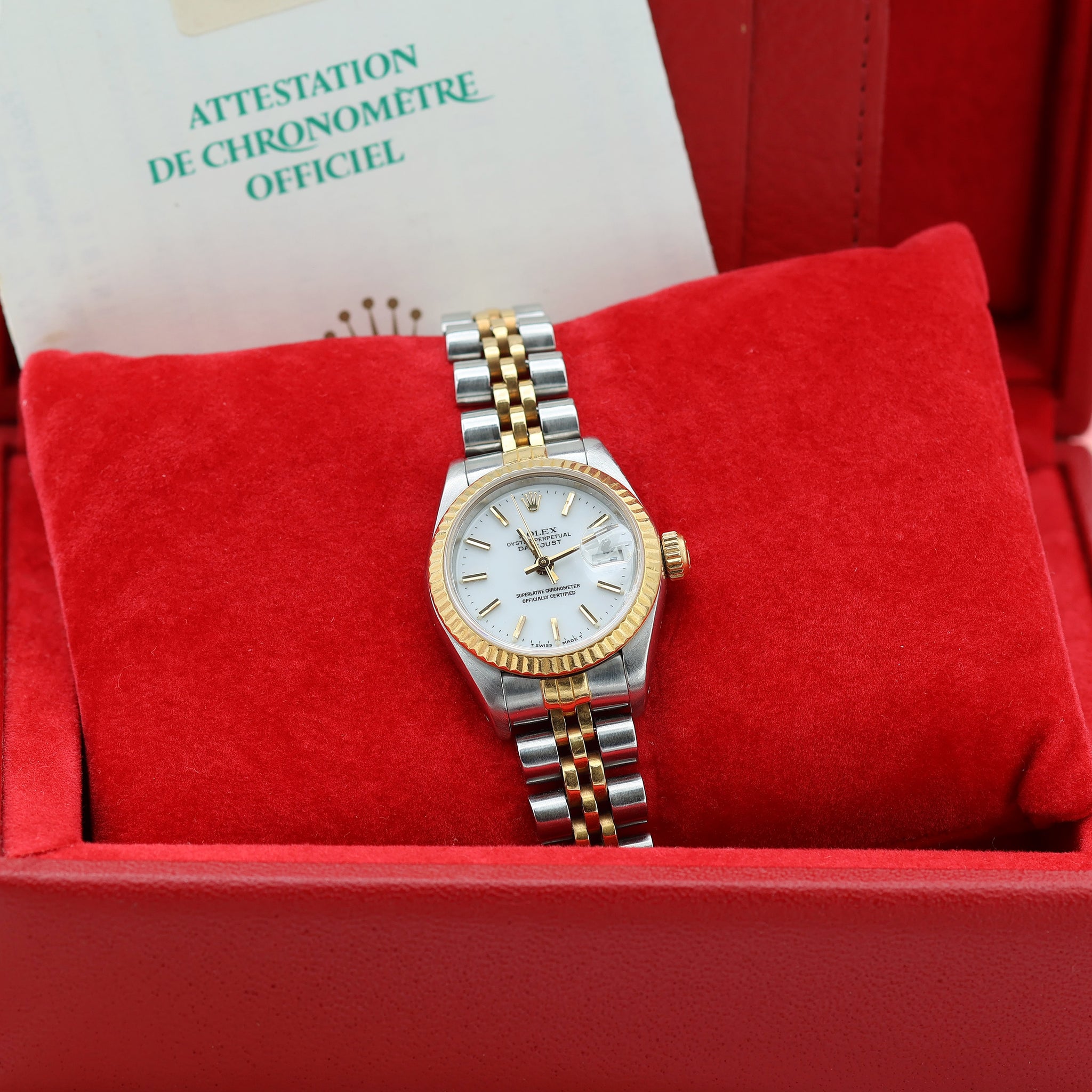 Buy Online Watch Rolex Datejust Lady ref. 69173 with White Dial