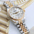Rolex Lady-Datejust 31mm ref. 178273 Silver Diamonds Dial Jubilee bracelet - Full Set