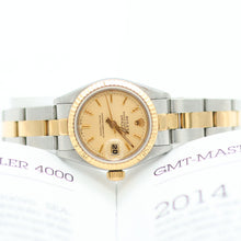 Load image into Gallery viewer, ON SALE: Rolex Datejust Lady ref. 69173 Steel/Gold - Oyster Bracelet - Tapestry Dial - Full Set

