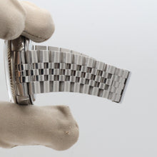 Indlæs billede til gallerivisning Rolex Datejust ref. 16014 - Silver Linen dial - Jubilee bracelet (V II)
