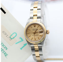 Load image into Gallery viewer, ON SALE: Rolex Datejust Lady ref. 69173 Steel/Gold - Oyster Bracelet - Tapestry Dial - Full Set
