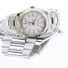 Load image into Gallery viewer, Rolex Datejust II ref. 116334 White Dial Oyster Bracelet - Full Set

