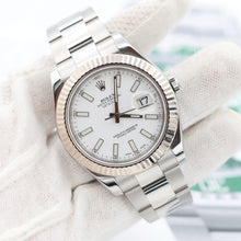 Load image into Gallery viewer, Rolex Datejust II ref. 116334 White Dial Oyster Bracelet - Full Set
