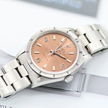 Charger l'image dans la galerie, Rolex Air-King ref. 14010 Salmon 3-6-9 dial - Oyster Bracelet
