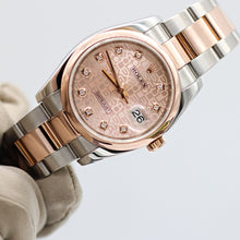 Load image into Gallery viewer, Rolex Datejust ref. 116201 Sundust Computer Dial with Diamonds - Oyster bracelet

