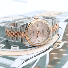 Załaduj obraz do przeglądarki galerii, Rolex Datejust 36 ref. 116231 Sundust Millennary Diamonds Dial - Jubilee - Full Set
