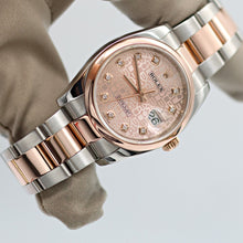 Load image into Gallery viewer, Rolex Datejust ref. 116201 Sundust Computer Dial with Diamonds - Oyster bracelet
