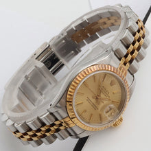 Charger l'image dans la galerie, Rolex Datejust Lady ref. 69173 Steel/Gold - Champagne Dial V3 - Jubilee - Full Set
