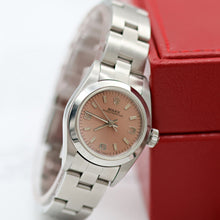 Load image into Gallery viewer, Rolex Oyster Perpetual ref. 67180 - Salmon Dial - Oyster Bracelet
