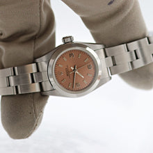 Load image into Gallery viewer, Rolex Oyster Perpetual ref. 67180 - Salmon Dial - Oyster Bracelet
