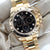 Rolex Daytona ref. 116528 - 18K Yellow Gold Black Diamonds dial - Full Set