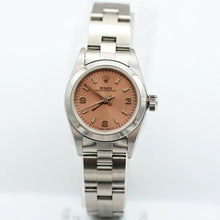 Load image into Gallery viewer, Rolex Oyster Perpetual ref. 67180 - Salmon Dial - Oyster Bracelet
