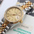 Rolex Datejust 36 ref. 16233 Champagne Circle dial - Jubilee Bracelet - Full Set