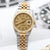Rolex Datejust 36 ref. 16233 Champagne Circle dial - Jubilee Bracelet - Full Set