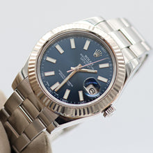Load image into Gallery viewer, Rolex Datejust II ref. 116334 Blue Dial Oyster Bracelet - Full Set
