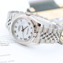 Load image into Gallery viewer, Rolex Datejust ref. 116234 White Roman Dial - Jubilee - Full Set
