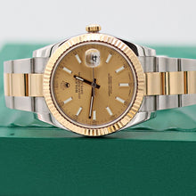 Carica l'immagine nel visualizzatore di Gallery, Rolex Datejust ref. 126333 Champagne Dial Oyster bracelet - Full Set

