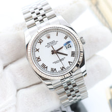 Load image into Gallery viewer, Rolex Datejust ref. 116234 White Roman Dial - Jubilee - Full Set

