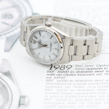 Załaduj obraz do przeglądarki galerii, Rolex Datejust 36 ref. 16200 - White Dial - Oyster Bracelet
