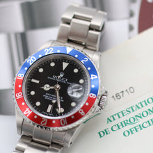 Load image into Gallery viewer, Rolex GMT Master II 16710 - Pepsi Bezel "Swiss Made" - Full Set
