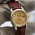 Rolex Datejust Lady ref. 69173 Steel/Gold - Champagne Dial - Leather Strap