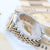 Rolex Datejust Lady ref. 69173 Steel/Gold- Jubilee Bracelet - Champagne Roman Dial